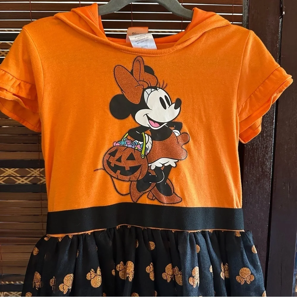 Disney Minnie Hooded Halloween dress Size M